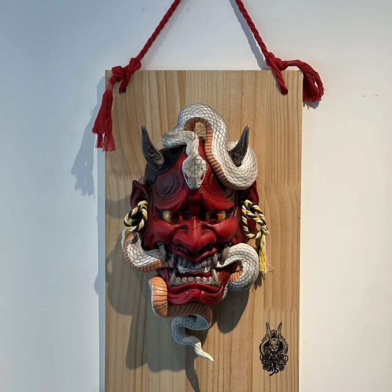 Hannya Serpent Plaque